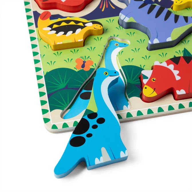 Melissa & Doug Dinosaurs Chunky Puzzle