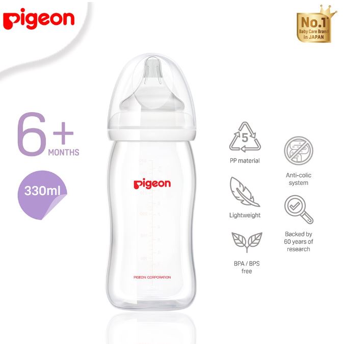 PIGEON PP Wideneck Bottle 330ml