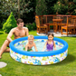 Bestway Ocean Life Swimming Pool (48 inches by 48 inches by 10 inches)