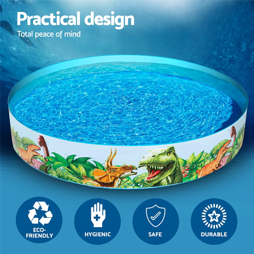 Bestway Dinosaurous Swimming Pool (6 feet by 6 feet by 15 inches)