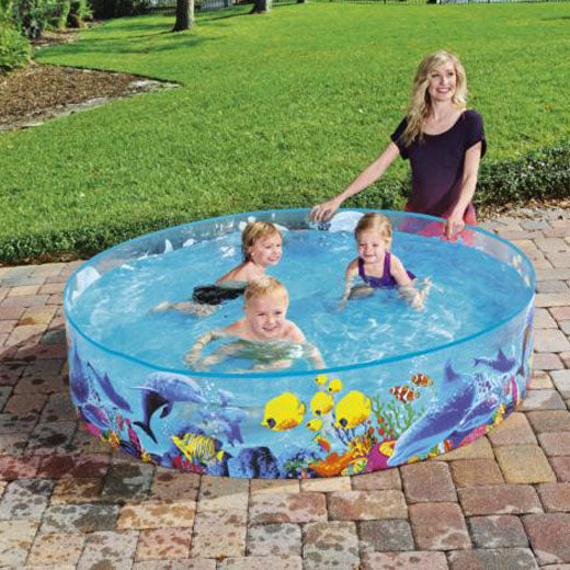 Bestway Swimming Pool Oddysey (72 inches by 72 inches by 15 inches)