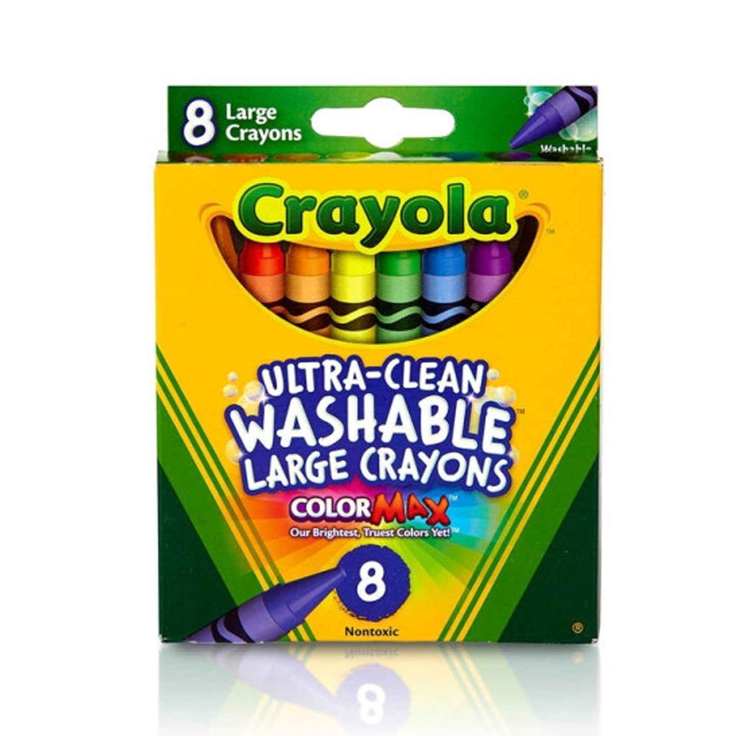 Crayola 8ct Large Washable Crayons