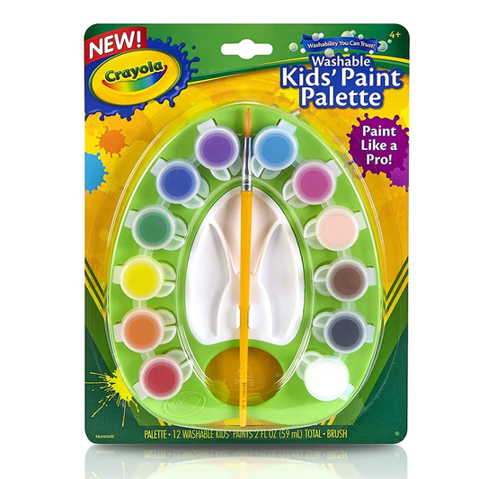 Crayola Kids' Washable Paint Palette