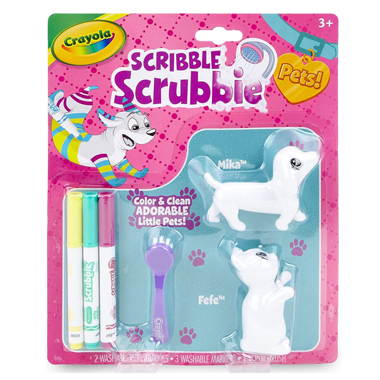 Scribble Scrubbie Pets, Dog and Cat