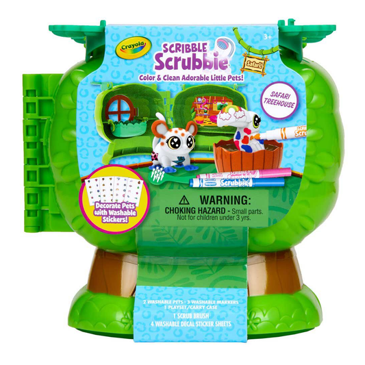 Crayola Scribble Scrubbie Safari Treehouse