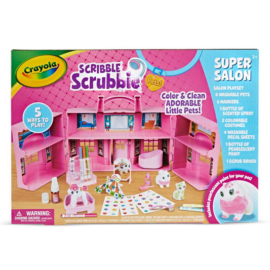 Crayola Scribble Scrubbie Super Salon