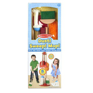 Melissa and Doug Let's Play House! Dust, Sweep & Mop