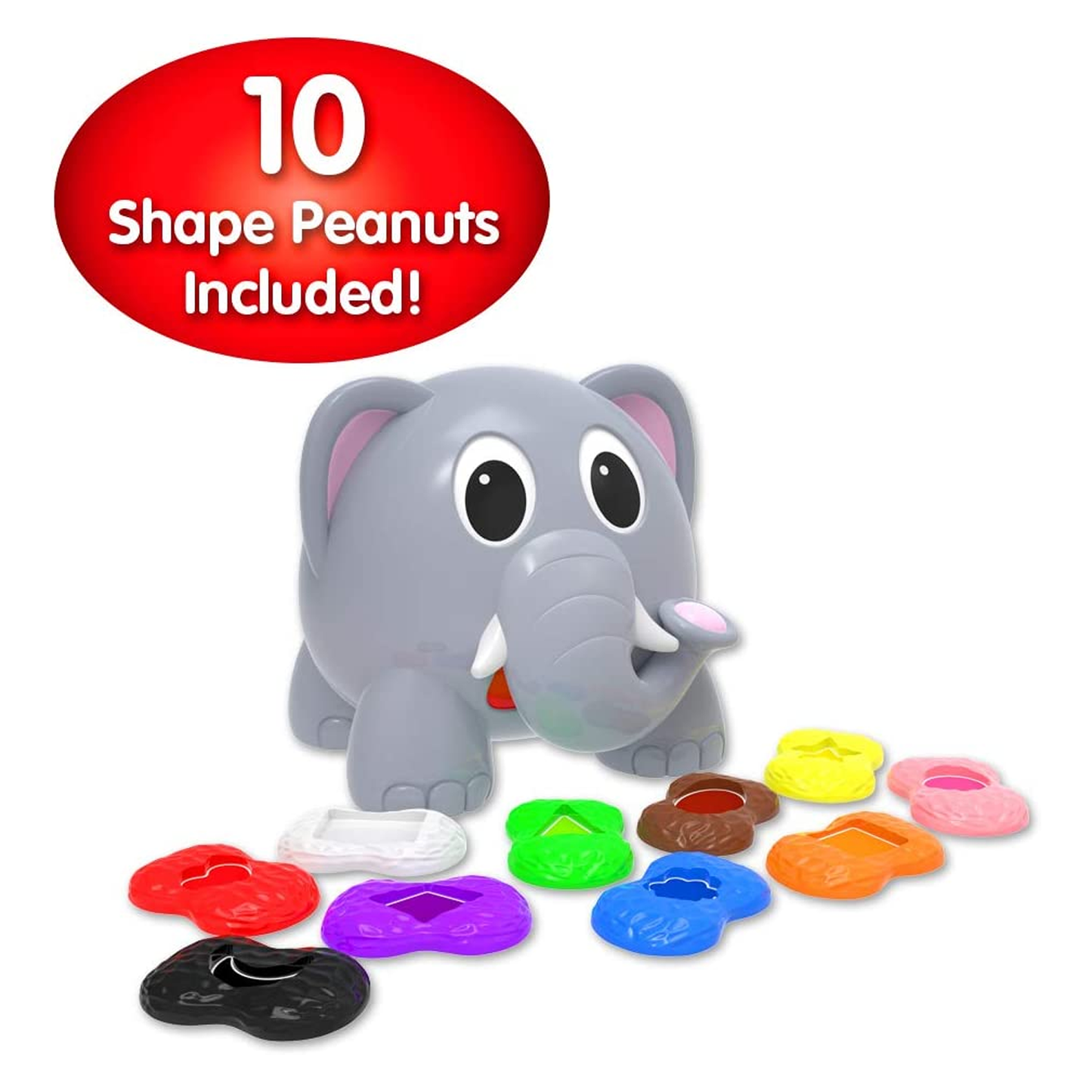 The Learning Journey -  Learn with Me - Shapes Elephant