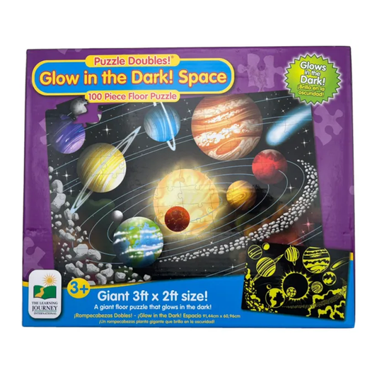 The Learning Journey Puzzle Doubles Glow in the Dark Space