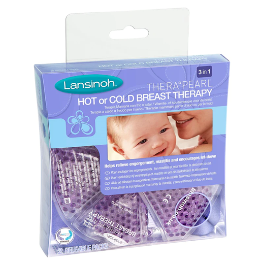 Lansinoh - Thera°Pearl 3-in-1 Hot or Cold Breast Therapy