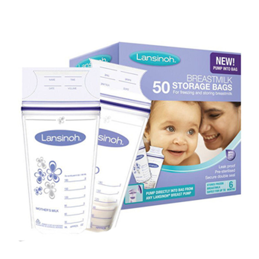 Lansinoh Breastmilk Storage Bags (pack of 50)