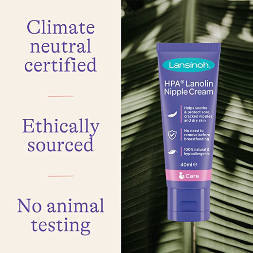 Lansinoh - HPA Lanolin Cream (for Sore Nipples & Cracked Skin - 40ml)