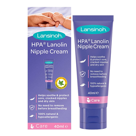 Lansinoh - HPA Lanolin Cream (for Sore Nipples & Cracked Skin - 40ml)