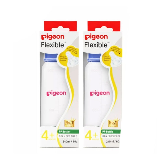 Pigeon RPP Blue Bottle 240ml (M) Twin Pack